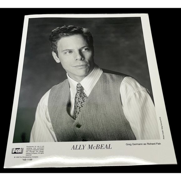 Ally McBeal Greg Germann Press Photo Fox TV Show 1998 Richard Fish - Picture 1 of 5